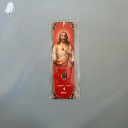 Catholic Devotional Bookmark | Gloss Card with Tassel