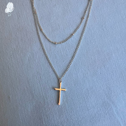 Silver Costume Jewellery Necklaces with Cross Pendants