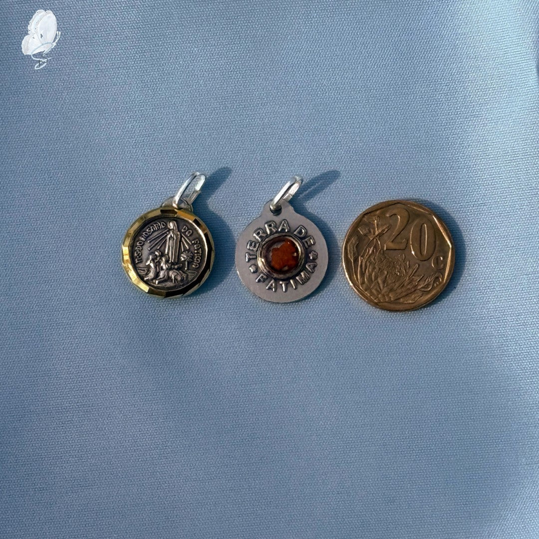 Portugal Drop: Our Lady of Fatima Pendant