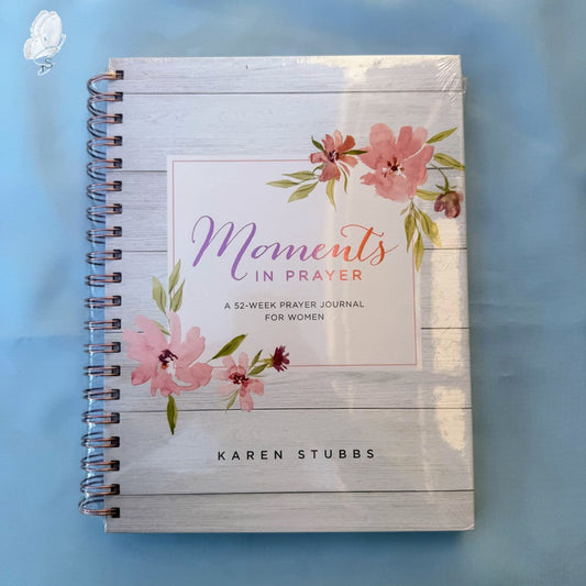 Moments In Prayer: A 52-Week Prayer Journal for Women (Wirebound)