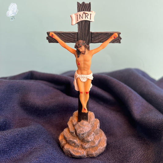 Standing Crucifix Statue