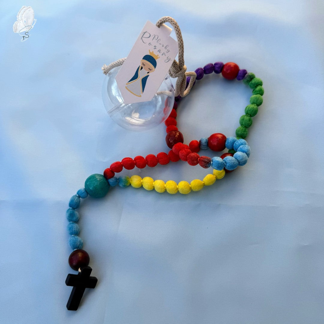 Plush Rosary for Children | Soft Touch Beads