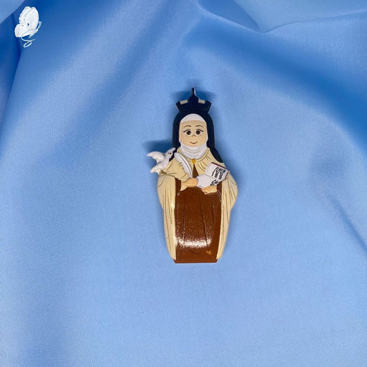 Portugal Drop: Lello & Lilla Magnet – Saint Teresa of Ávila