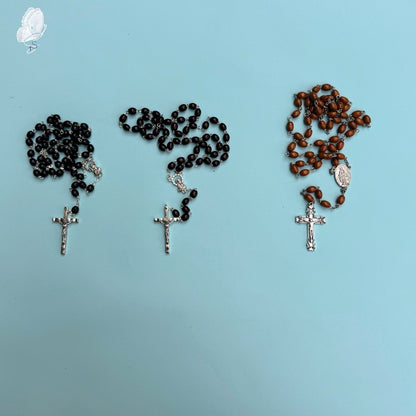 My Rosary – Oblong Wooden Beads