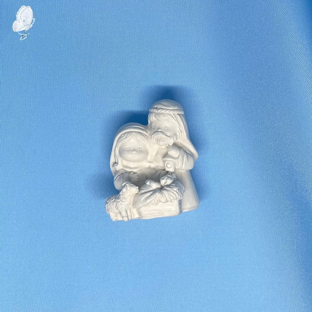 Portugal Drop: Nativity with Lamb Jesmonite Statue