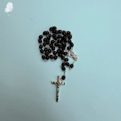 My Rosary – Oblong Wooden Beads