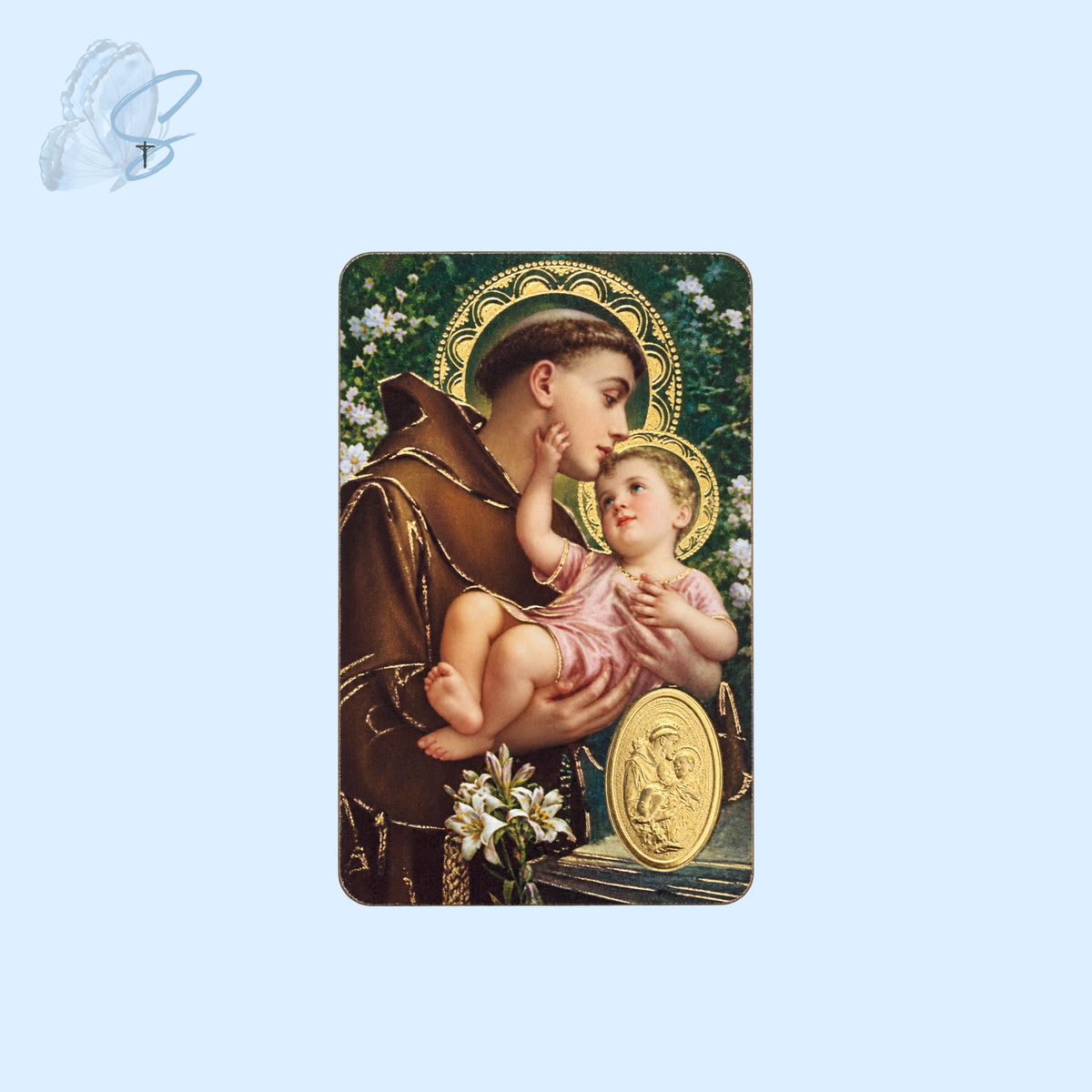 Traditional Catholic Prayer Card
