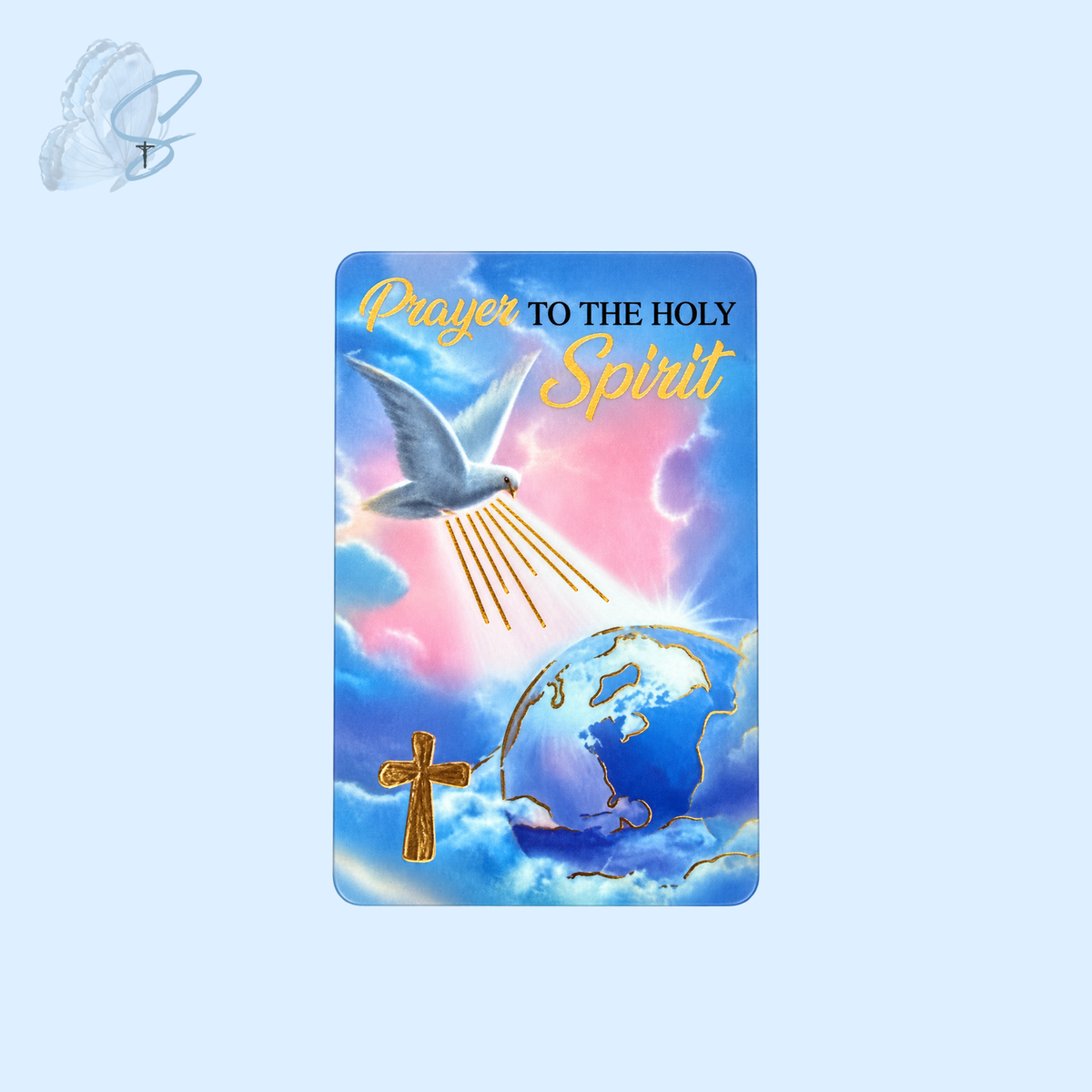 Traditional Catholic Prayer Card