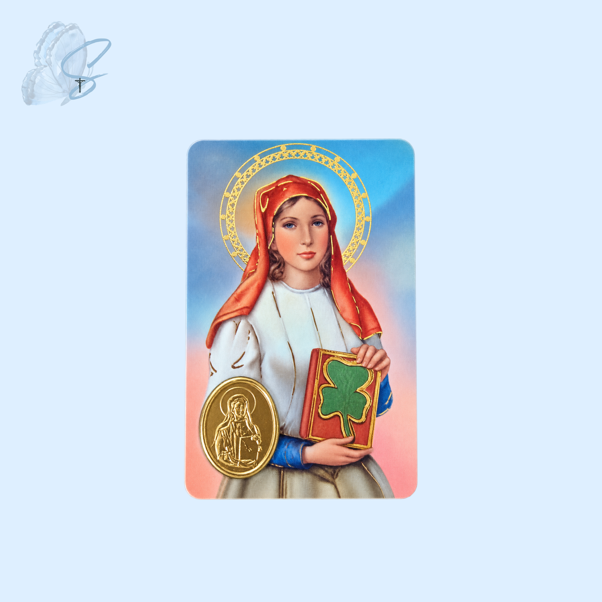 Traditional Catholic Prayer Card