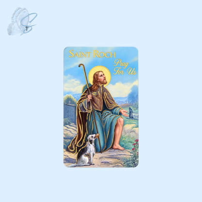 Traditional Catholic Prayer Card