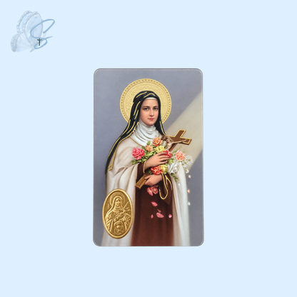 Traditional Catholic Prayer Card