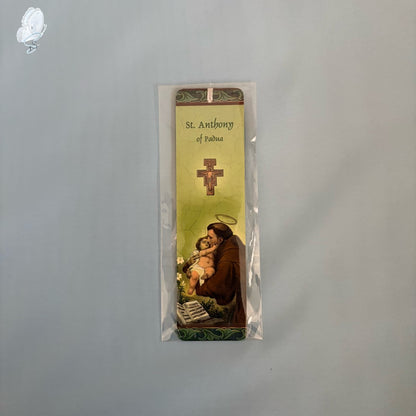 Catholic Saint Bookmark | Gloss Card with Tassel