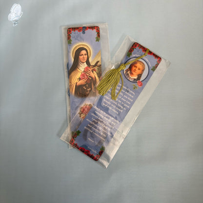 Catholic Saint Bookmark | Gloss Card with Tassel
