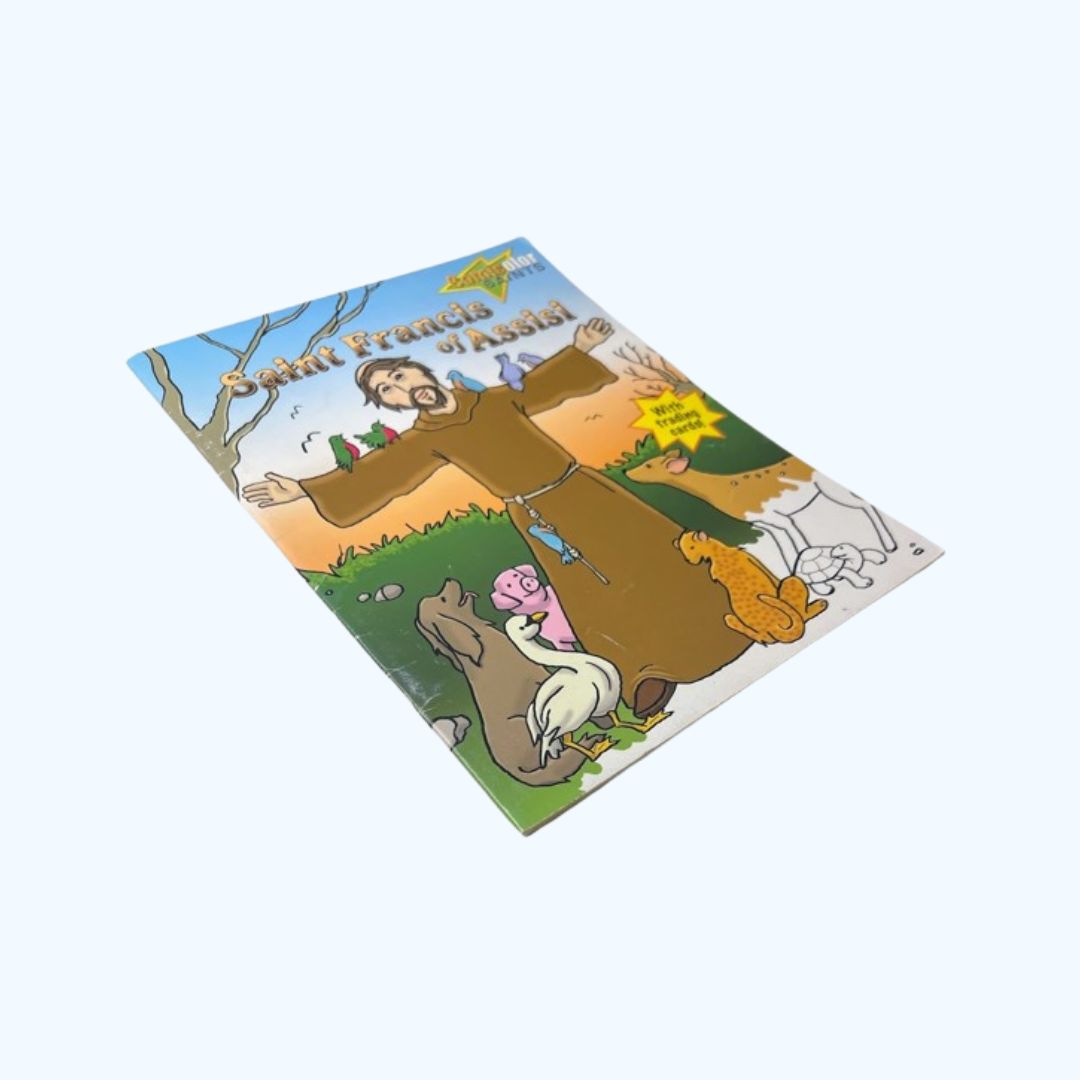 St Francis of Assisi colouring book - Kids 2
