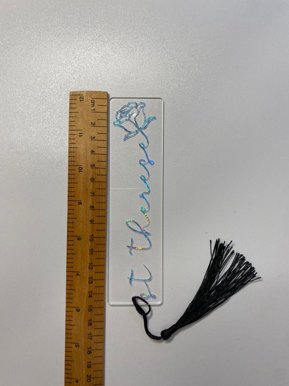 St Therese of Lisieux Acrylic Bookmark | Catholic Acrylic Bookmark | The Little Flower | Confirmation Saint