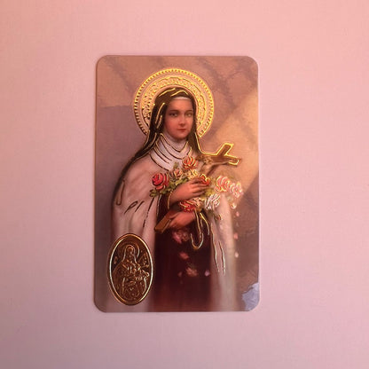 SAINT BOX: Thérèse's Treasures Gift Box |  Large St Thérèse of Lisieux Gift Box | Confirmation Gift Set