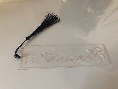 St Therese of Lisieux Acrylic Bookmark | Catholic Acrylic Bookmark | The Little Flower | Confirmation Saint