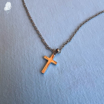 Silver Costume Jewellery Necklaces with Cross Pendants
