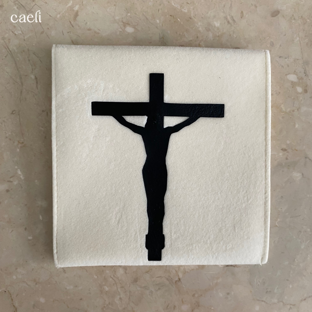 Velvet Pouches for Pocket Prayers or Rosaries | Elegant Keepsake for Pocket Prayers