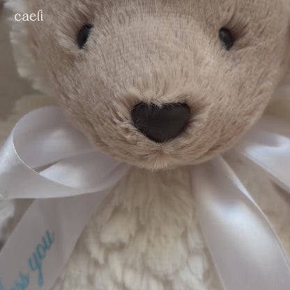 Vittorio Bear – Personalised Christian Teddy Bear | Custom Plushie Bear Gift