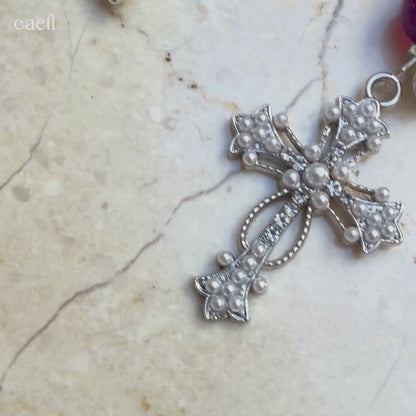 Via Crucis Stations of the Cross "Rosary" Meditation Bracelet | 2 styles available