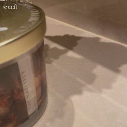 Joyful Mysteries Candle | Mater Luminis Collection | Visio Divina Art Candle | Mysteries of the Rosary Candle