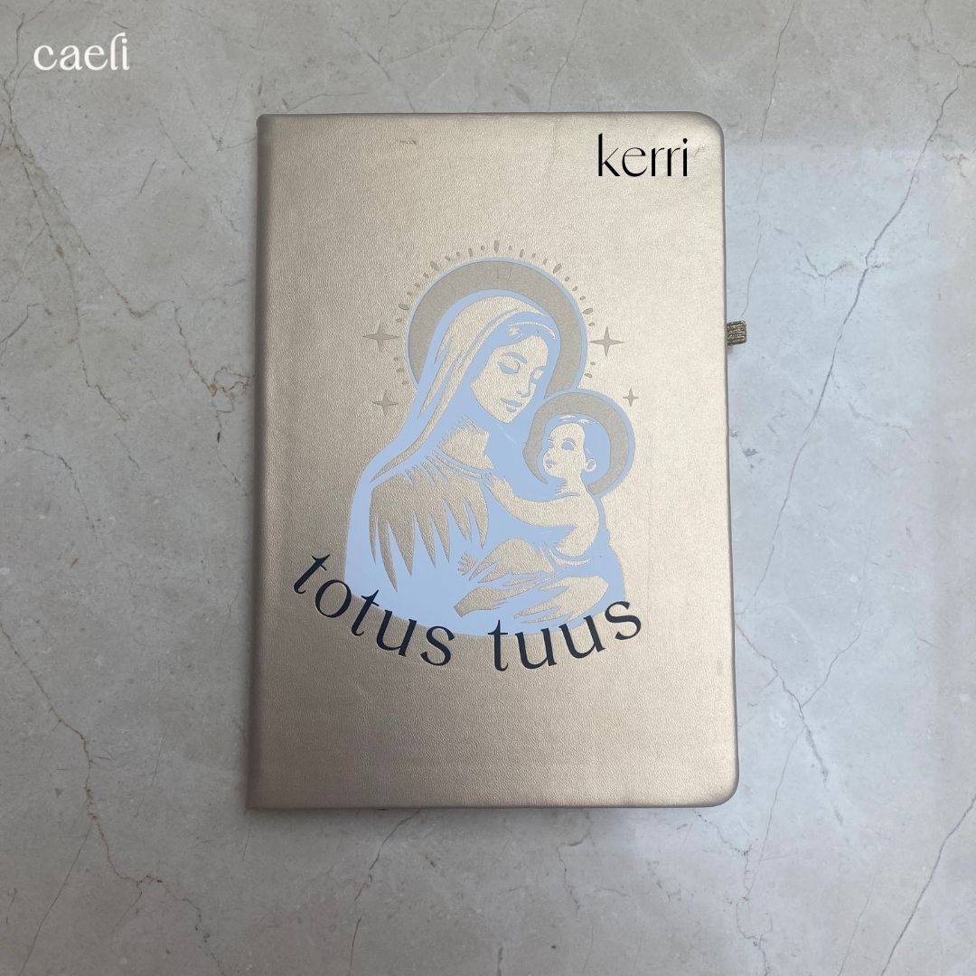 Totus Tuus Notebook | A5 Notebook | Personalisation Available